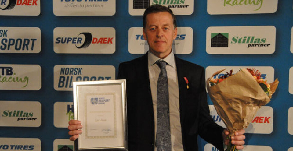 Mr. Crosskart hedret av NBF