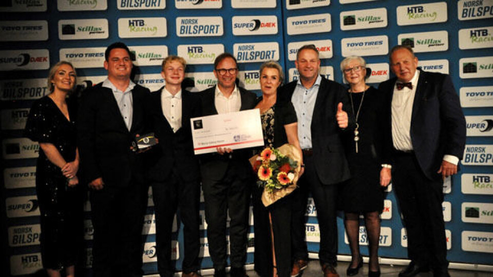 Familien Hansen og Petter Solberg Familien Hansen og Petter Solberg