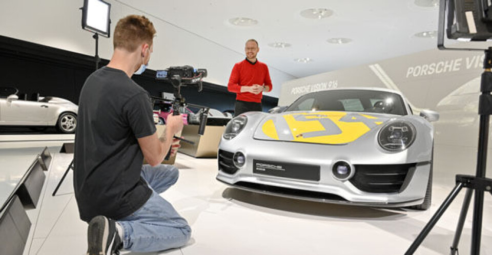 Virtuell tur til Porsche Museum
