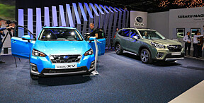 Subaru med nye hybrider