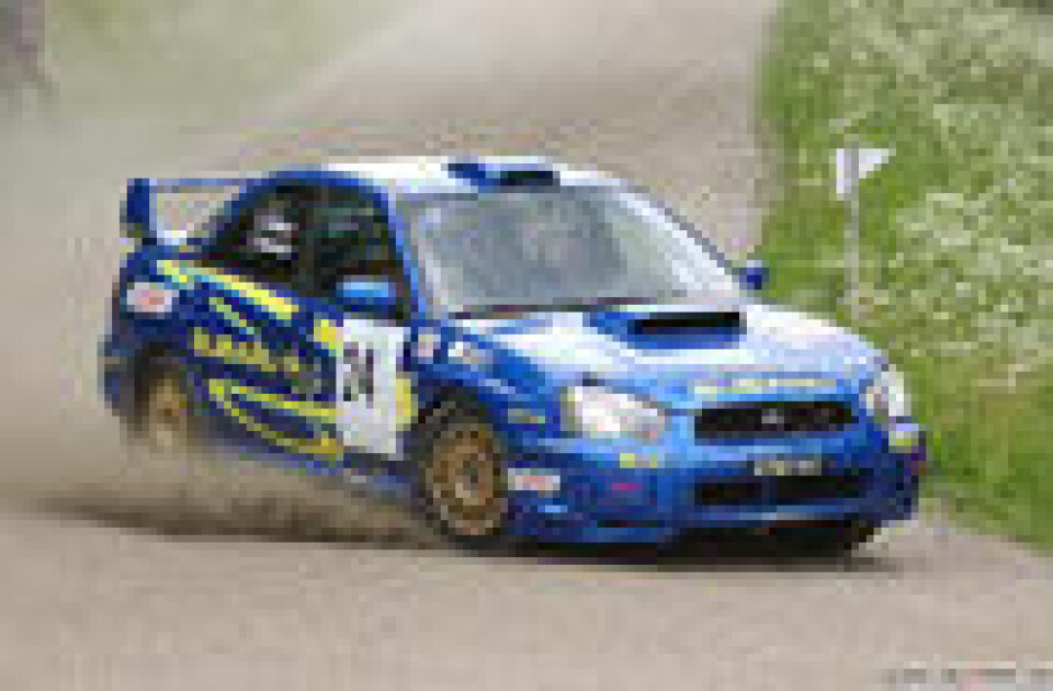 Anders Grøndal fornøyd med Rally Trøgstad