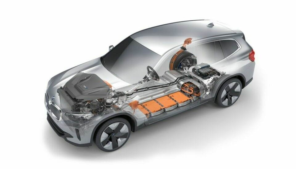BMW iX3 drivlinje