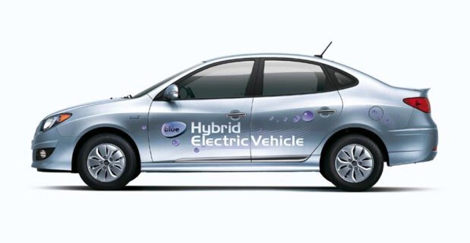 Hyundai lanserer ny hybrid