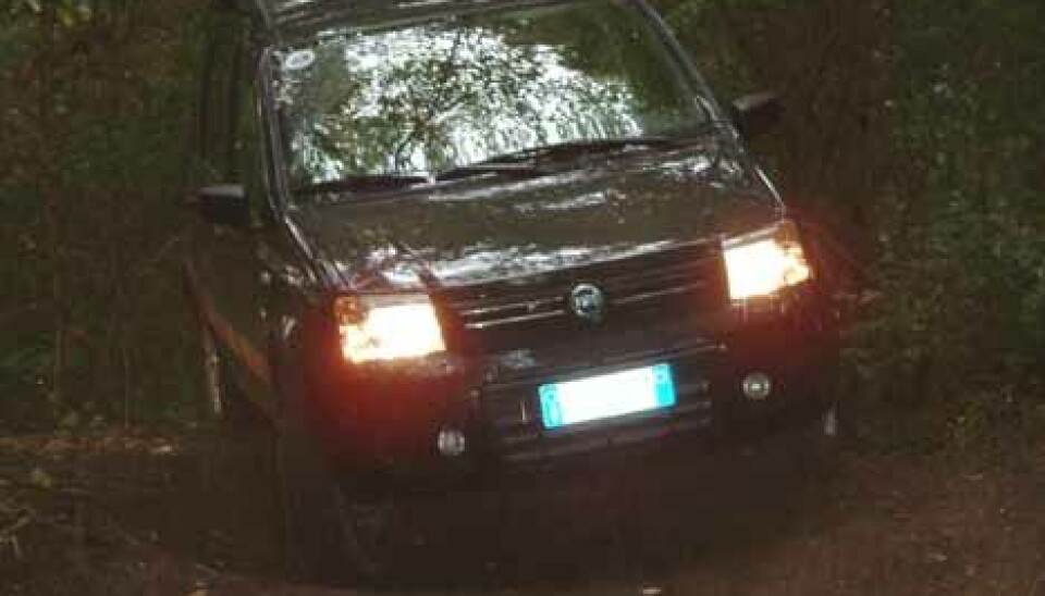 Fiat Panda 4x4 Climbing