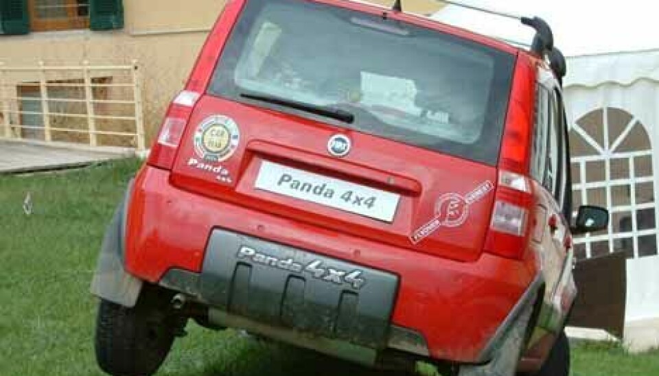 Fiat Panda 4x4 Climbing