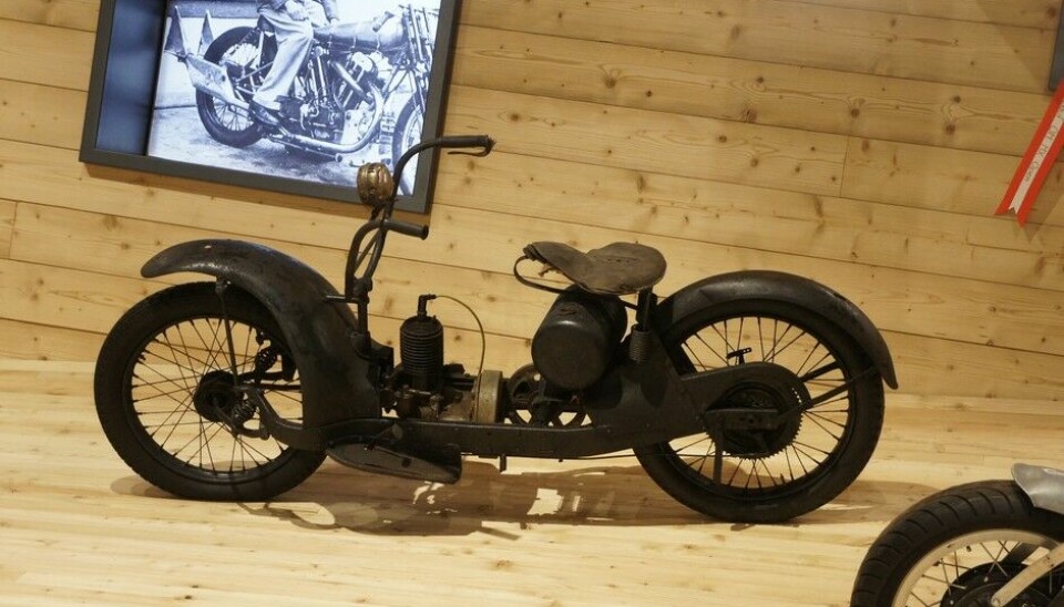 Top Mountain Motorcycle MuseumEn tidlig Ner-A-Car. Konstruktøren het Carl Neracher. 1918.Foto: Jon Winding-Sørensen
