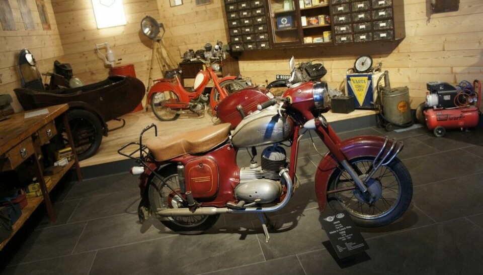 Top Mountain Motorcycle MuseumJawa var noe av det mest populære blant ungdommen på 50-talletFoto: Jon Winding-Sørensen