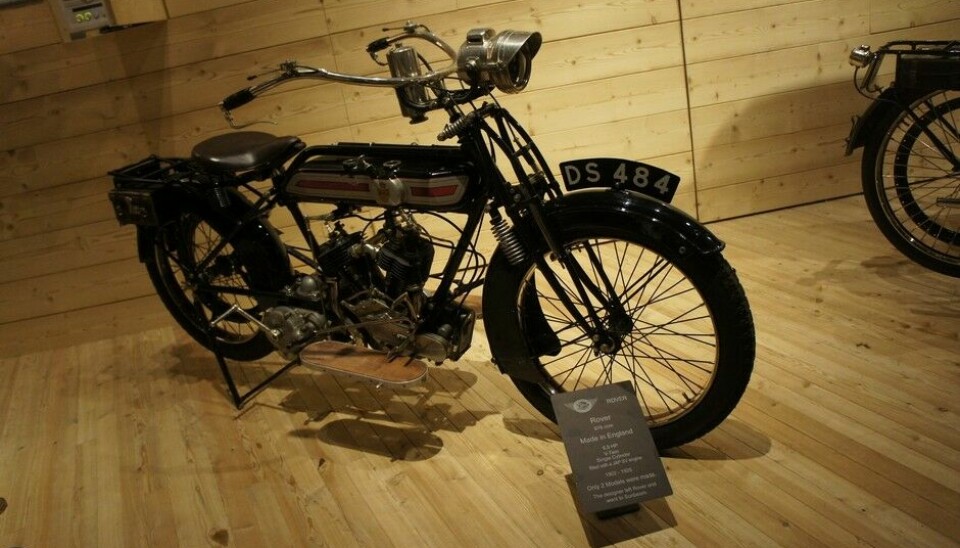 Top Mountain Motorcycle MuseumRover, fra 20-tallet.Foto: Jon Winding-Sørensen