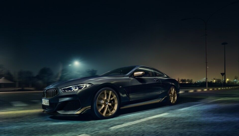 BMW 8 Series Edition Golden Thunder