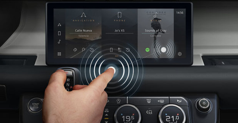 Touchless Touchskjerm
