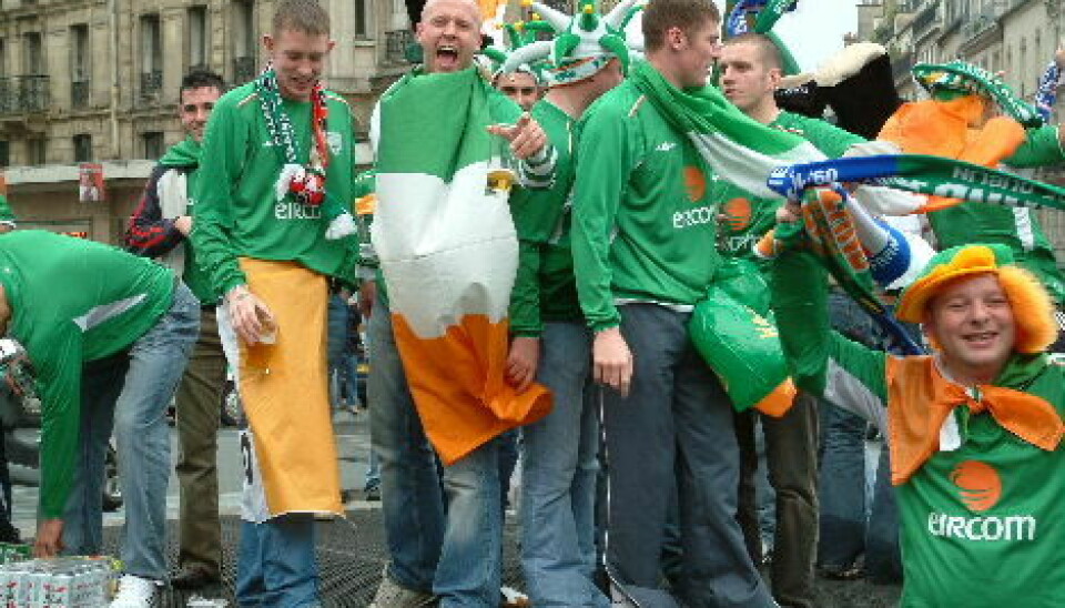 Irske fotballsupportere