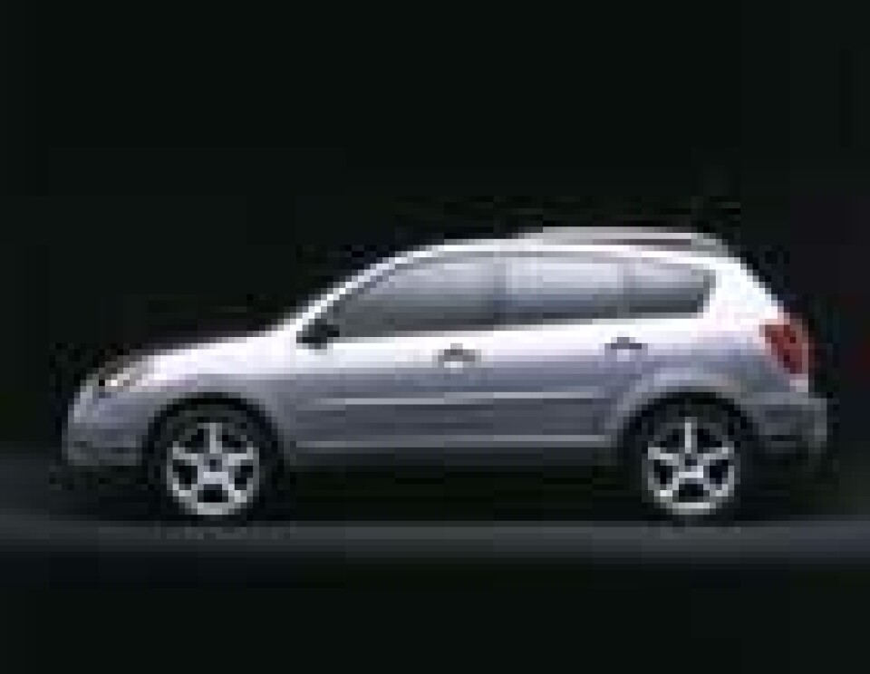 Her kommer Pontiac Vibe