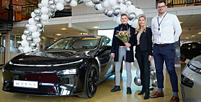 Første Xpeng sedan til kunde i Norge og Europa