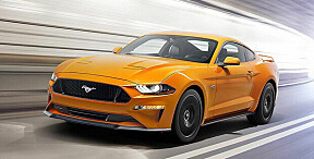 Ford justerer Mustang og kaster ut V6-motoren