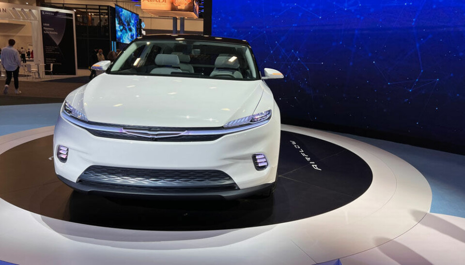 Chrysler Airflow Concept på CES