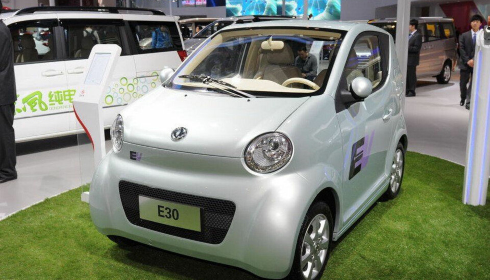 Kinesiske elbilerDongfeng E30L EV