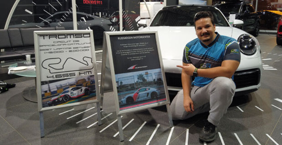 Porsche simulator-turné i Tromsø