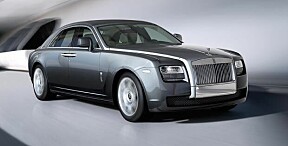 Rolls-Royce Ghost på plass