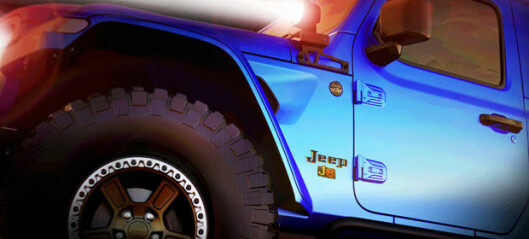 Jeep varmer opp til påske