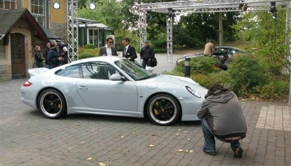 Porsche i Villa RotschildPorsche 911 Sport ClassicFoto: Jon Winding-Sørensen