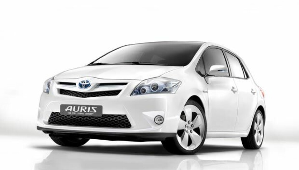 Toyota Auris HSD Full Hybrid Concept