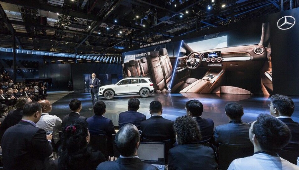 Mercedes-Benz Concept GLBLansering i Shanghai