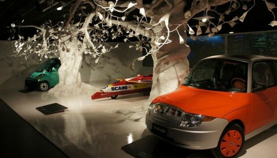 Bilmuseet i TorinoHvor skal det ende? Himmel eller helvete - museet gir oss begge muligheteneFoto: Jon Winding-Sørensen