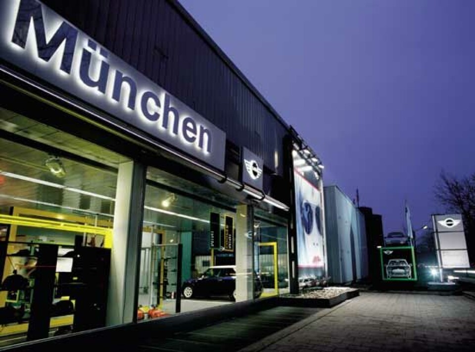 Mini utstilling i München