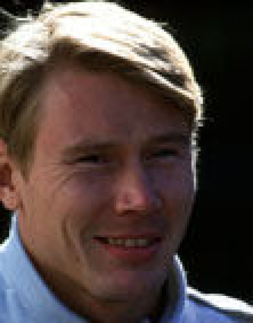Häkkinen i pole position Imponerende av Button og Trulli