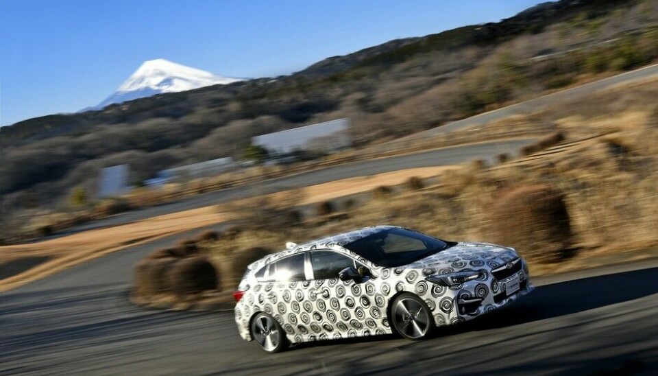 Nye Impreza er første modell bygget på Subaru Global Platform