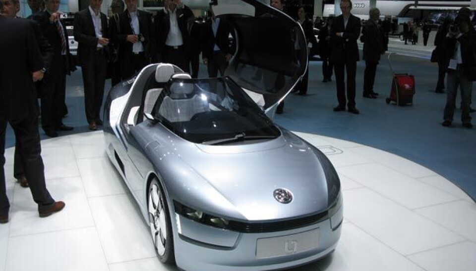 IAA Frankfurt 2009Volkswagen har oppgradert 1-liters bilen sin$Foto: Jon Winding-Sørensen IAA Frankfurt 2009Volkswagen har oppgradert 1-liters bilen sin$Foto: Jon Winding-Sørensen