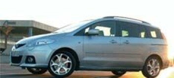 Mazda5: Ansiktsløftet ned i pris