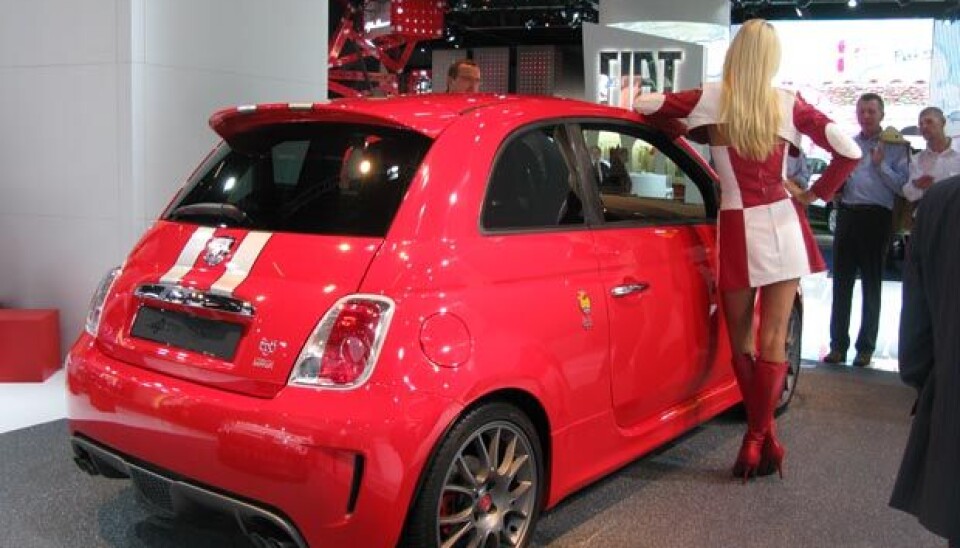 IAA Frankfurt 2009Abarth minnes Ferrari med denne 500-spesial.$Foto: Jon Winding-Sørensen IAA Frankfurt 2009Abarth minnes Ferrari med denne 500-spesial.$Foto: Jon Winding-Sørensen