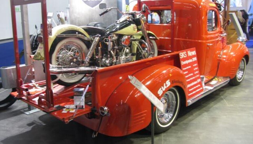 IAA Frankfurt 2009For å fylle opp halvtomme haller, var det invitert motorsykkelimportører til bilutstillingen. Harley gjorde det beste ut av det.$Foto: Jon Winding-Sørensen IAA Frankfurt 2009For å fylle opp halvtomme haller, var det invitert motorsykkelimportører til bilutstillingen. Harley gjorde det beste ut av det.$Foto: Jon Winding-Sørensen