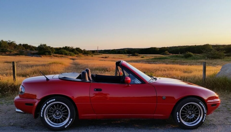 Lars JohnsrudBildet er av min Mazda MX-5 tatt ved Rakke utenfor Stavern i juli.
