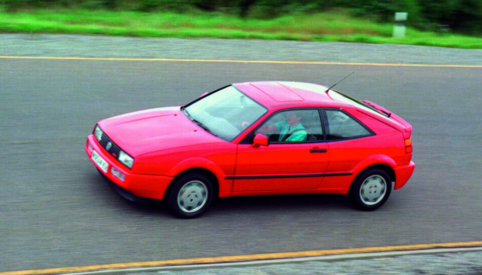 Corrado er også en del av Volkswagens nære coupetradisjon