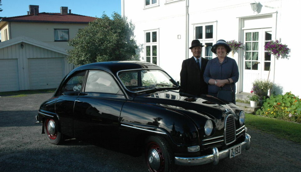 Morten Sølsnæs Strandmoe1960 Saab 93F Fra Greta Molanders æresløp