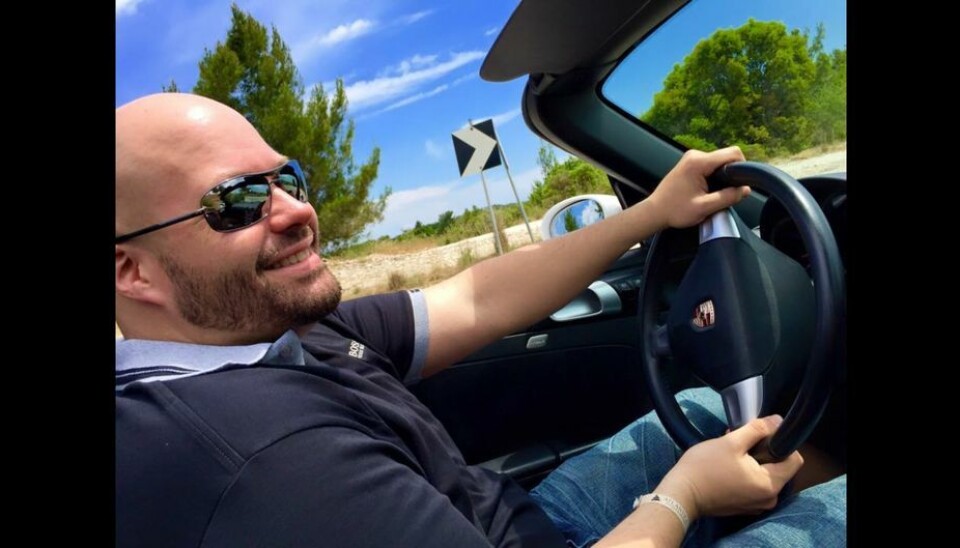 Christian FylkesnesKona leide Porche Boxster til meg på vår etterlengtede ferie. Rhodos 17. mai 2015.