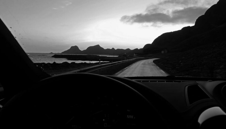 Lasse ArntsenEr vel ikke direkte av en bil, men av interiøret i en Porsche Cayenne GTS, bildet er tatt på Værøy i Lofoten.