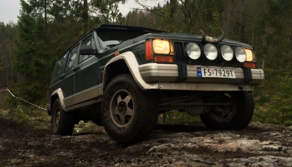 Stanley Arolin Blackheart Østlir man en ekte 4x4 finner man fort ut at denne ikke liker asfalt. Bilde er tatt under et treff på Rudskogen.