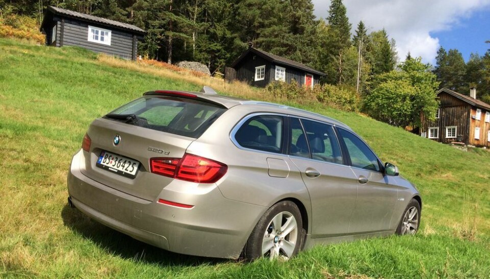 Espen S. MidttunHvem trenger 4x4 eller SUV? Kom fram til hytta, via en real traktorvei. Og dette uten firehjulsdrift eller høyere bakkeklaring.