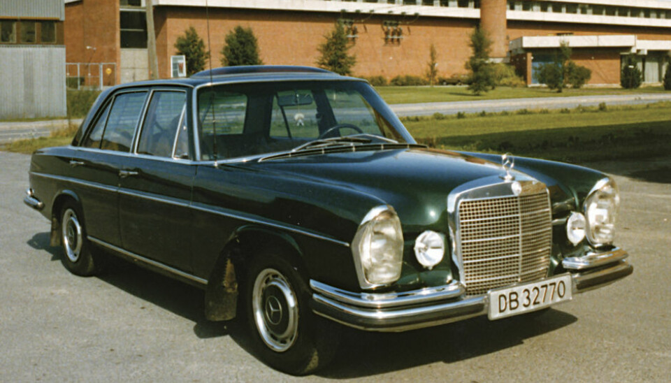 Knut ThoresenMercedes-Benz 280 S, 1968-modell.
