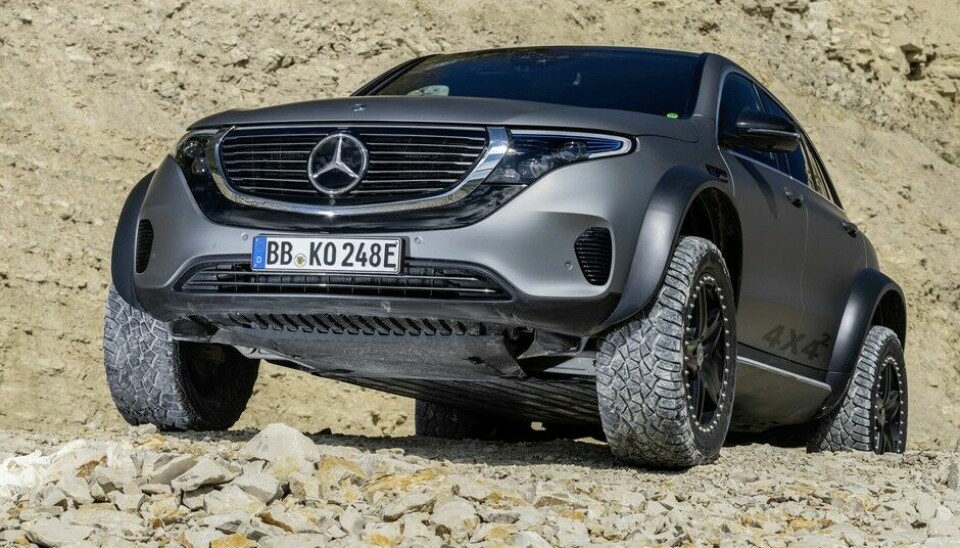 Mercedes-Benz EQC 4x4 i andre potens
