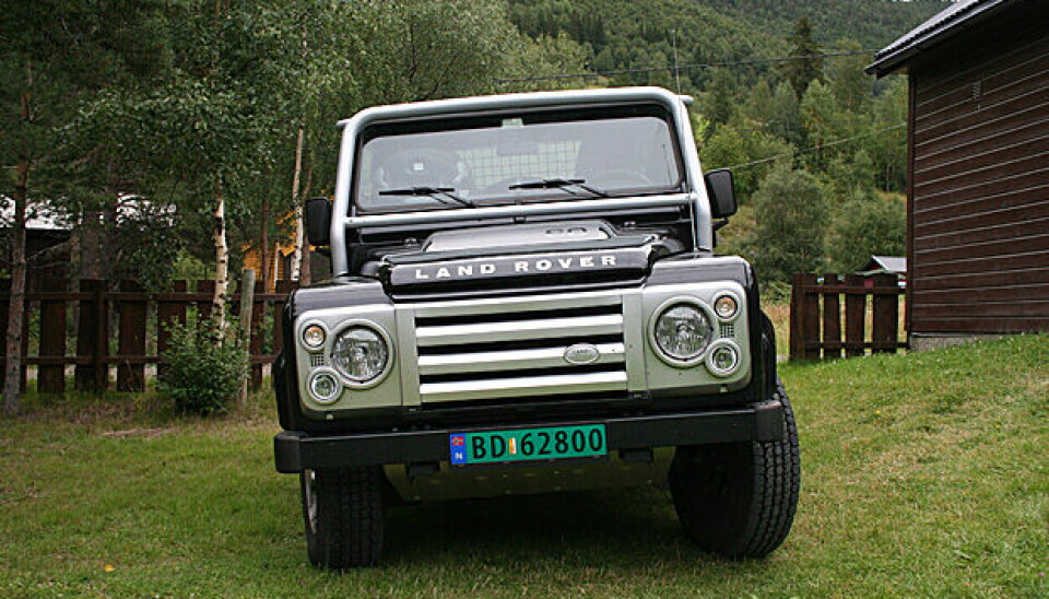 Land Rover Defender 90 PUMA SVXFoto: Rune Bævre