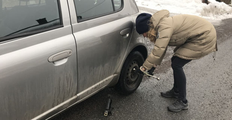 Tryggest å vente med hjulskift