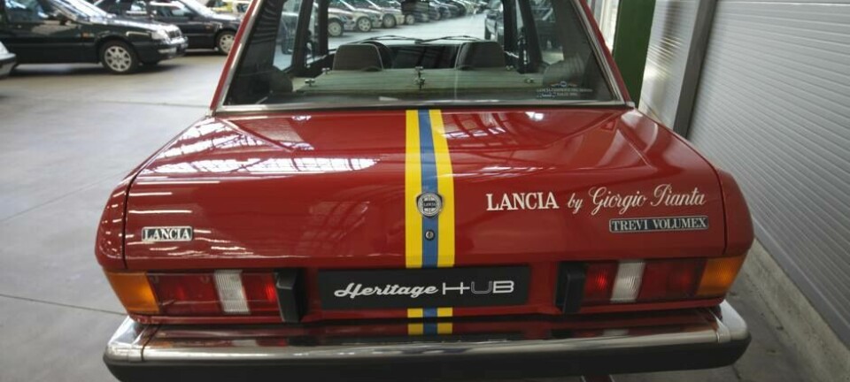 Lancia Beta Trevi Bimotore, med to motorer (!) og firehjulsdriftFoto: Brede Høgseth Wardrum