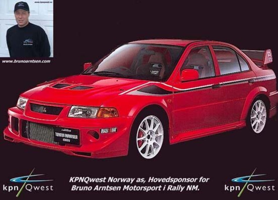 Brunos bil for 2001-sesongen