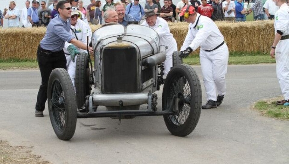 Goodwood Festival of SpeedIndy-car var årets tema på FOS, og en rekke førkrigsbiler var også på plass.Foto: Stein Pettersen