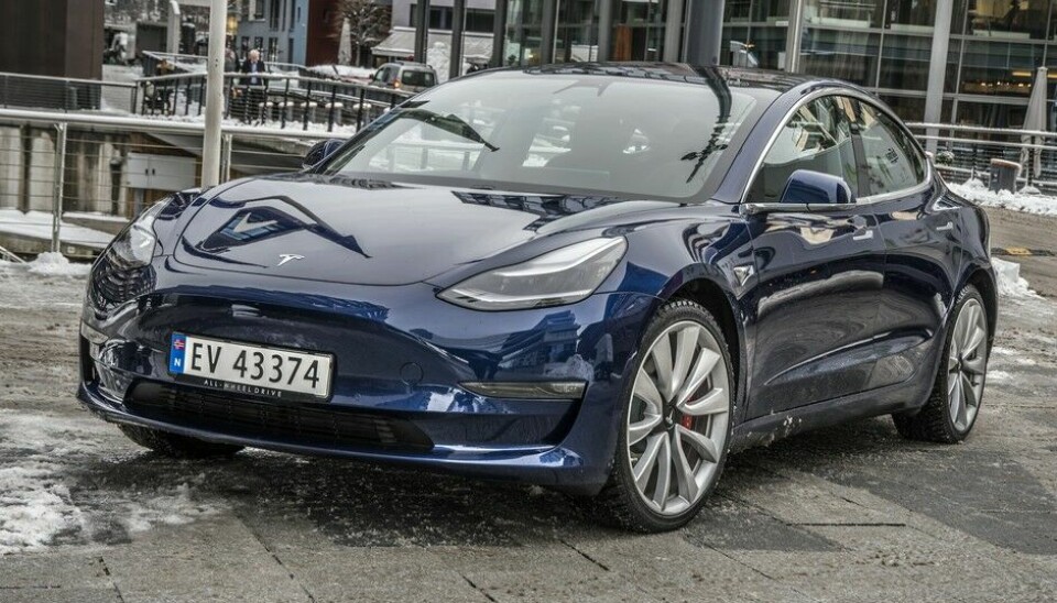 Tesla Model 3Foto: Øivind Skar