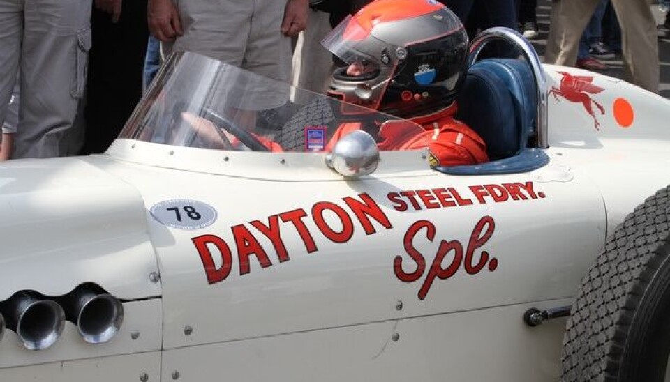 Goodwood Festival of SpeedKurtis Kraft-Offenhauser i en 'Schultz fueling equipment special'. Foto: Stein Pettersen